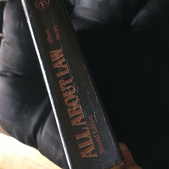 GUC 🇨🇦 Text Book - All About Law by Dwight L. Gibson & Terry G. Murphy - Picture 2 of 8